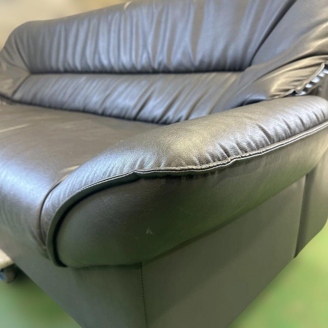 3人掛けソファー　ノーブランド　グレー