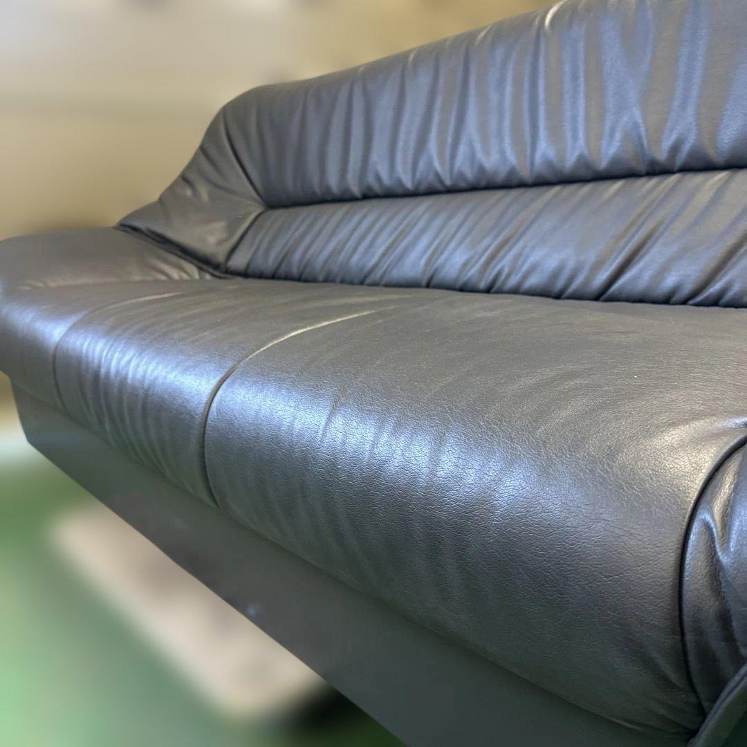 3人掛けソファー　ノーブランド　グレー