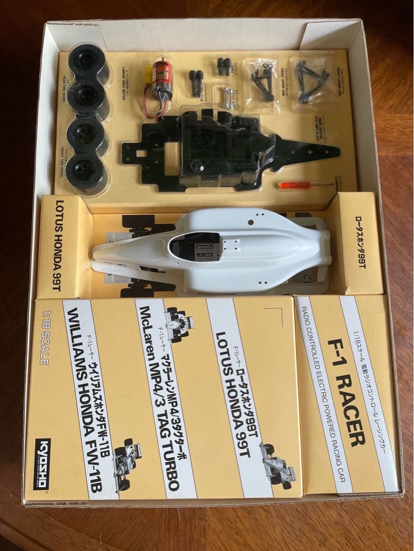 京商 Kyosho 1/18 電動RC F1レーサー ロータス ホンダ 99T - メルカリ