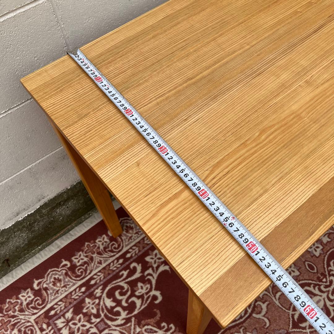 無印良品 MUJI ◾️タモ材 引き出し2杯 木製デスク 机 無垢材 木製家具