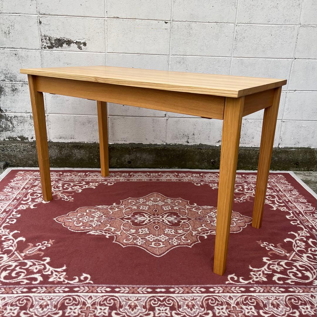 無印良品 MUJI ◾️タモ材 引き出し2杯 木製デスク 机 無垢材 木製家具