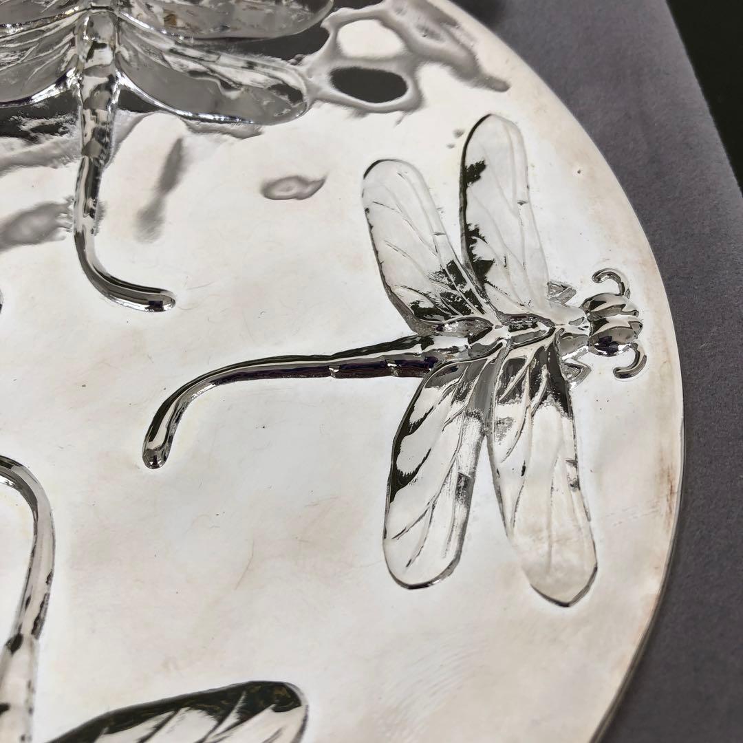 希少☆クリストフル ミュージアムシリーズ トンボトレイ アール