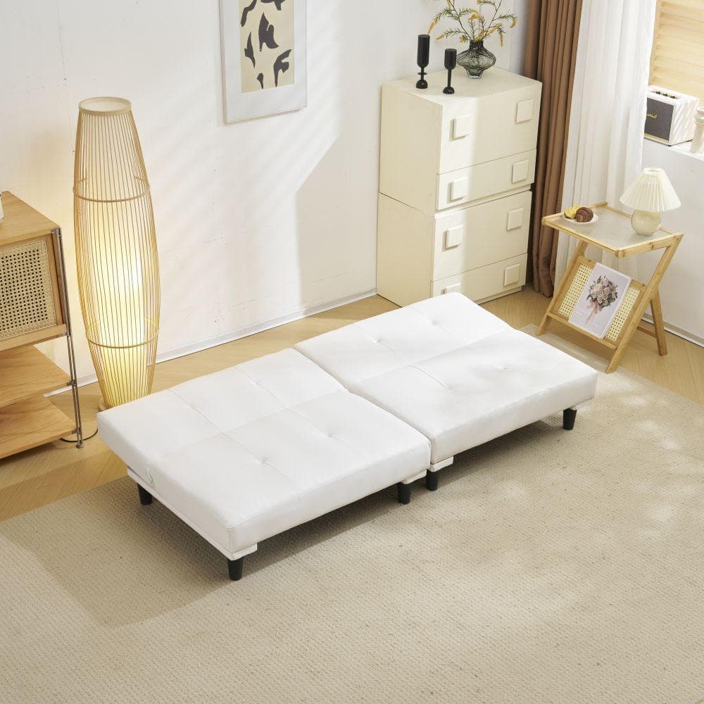 【新品】省スペース2人用ロータイプソファベッド