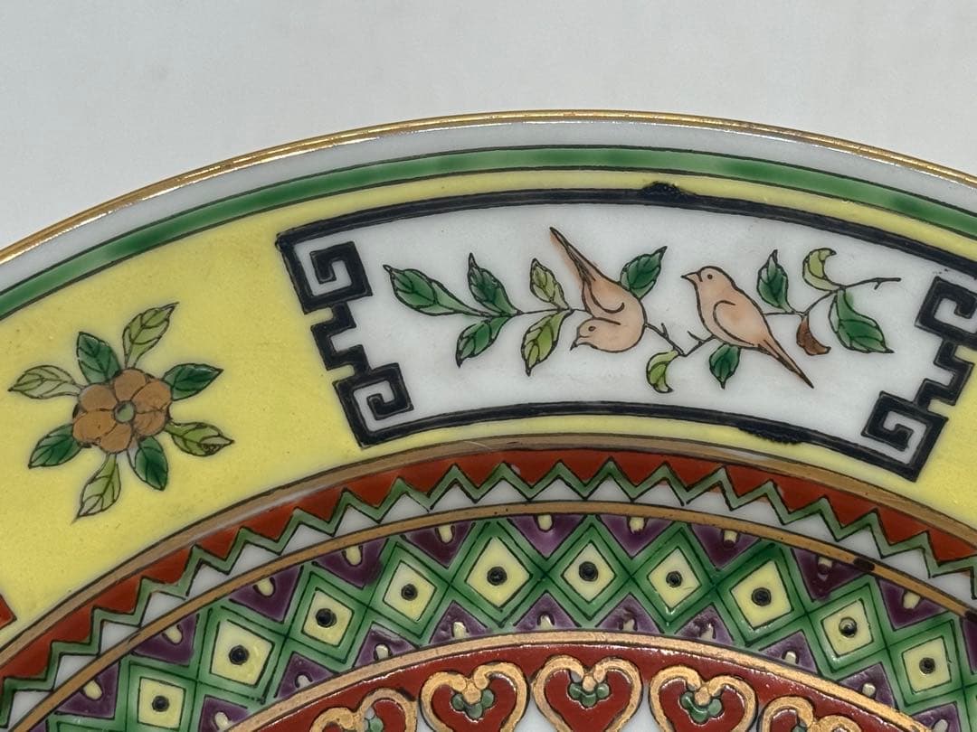 中国 1970年代 景徳鎮製 粉彩花果紋大皿5点 送料込み260104 - メルカリ