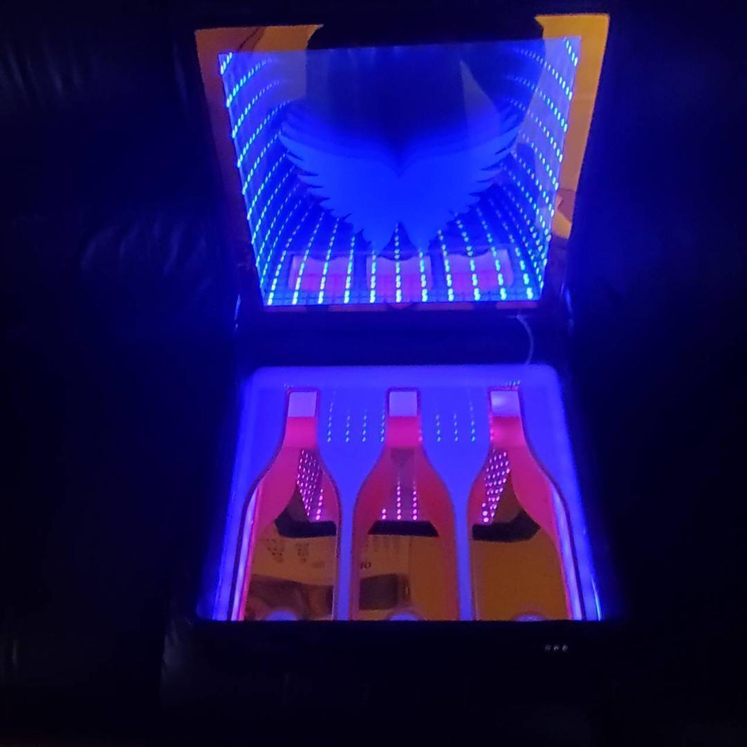 エンジェル アタッシュ ケース ANGEL シャンパン LED アルマンド