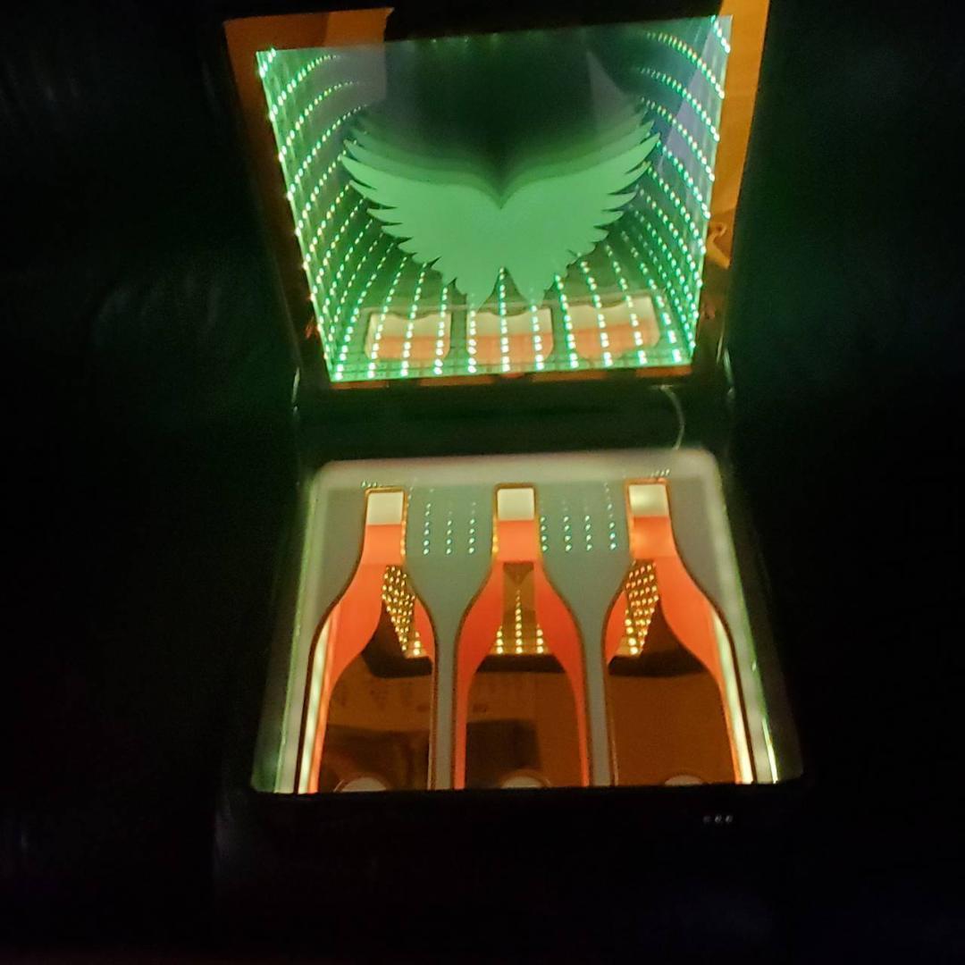 エンジェル アタッシュ ケース ANGEL シャンパン LED アルマンド