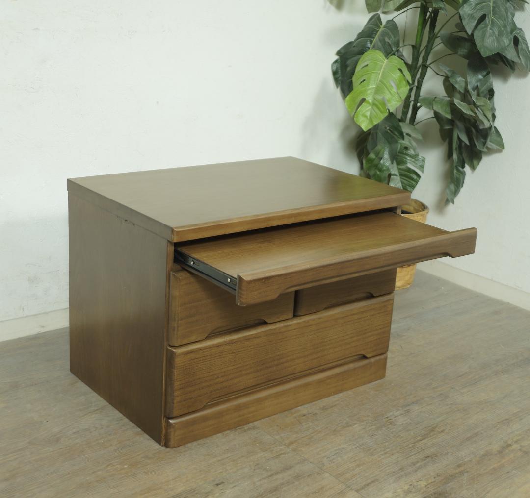 K▽桐箪笥 たんす 階段ダンス 和家具 和箪笥 チェスト 収納 (38757