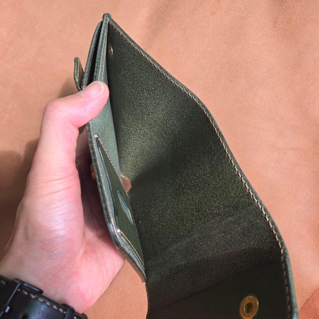 218 ミドルウォレット イタリアンレザーLINEA VASCA Liscio