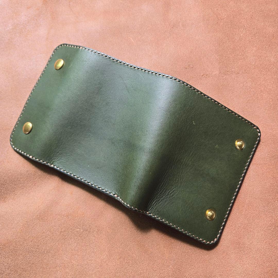 218 ミドルウォレット イタリアンレザーLINEA VASCA Liscio