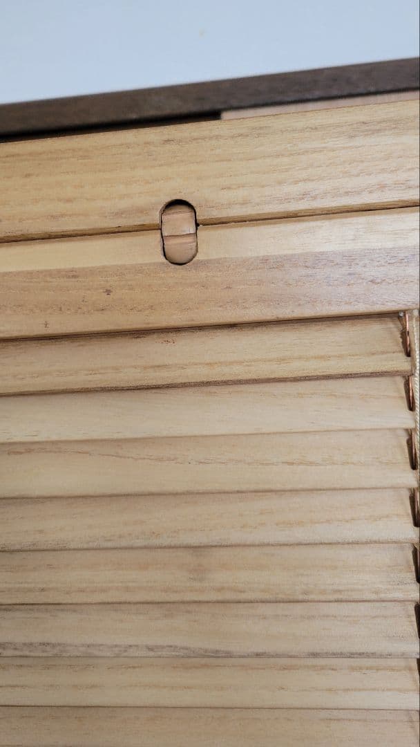 パーテーション　3連　キャスター　 高さ165cm 　木目