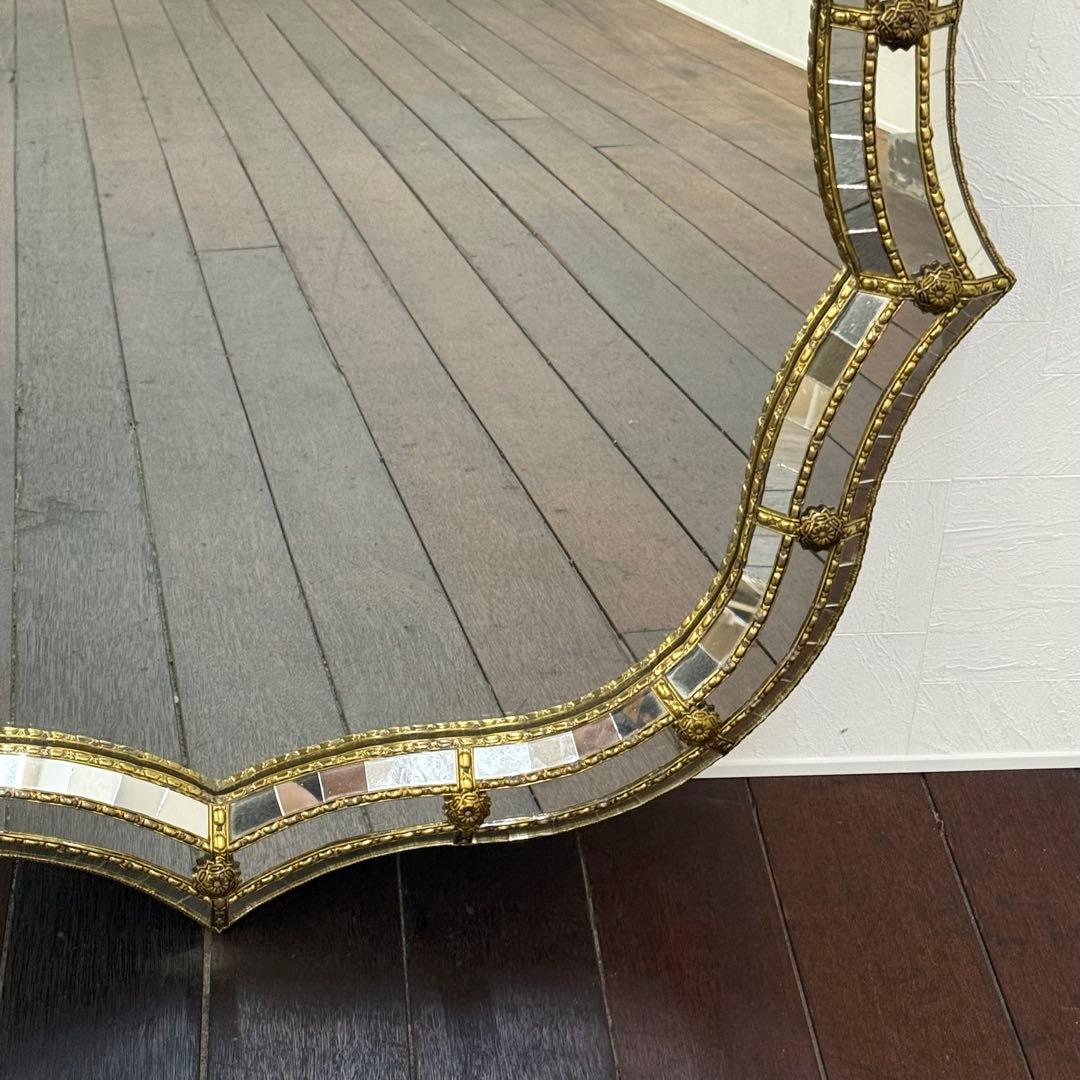 H15K12 ヴィンテージ ESPEJOS BAYARRI ウォールミラー