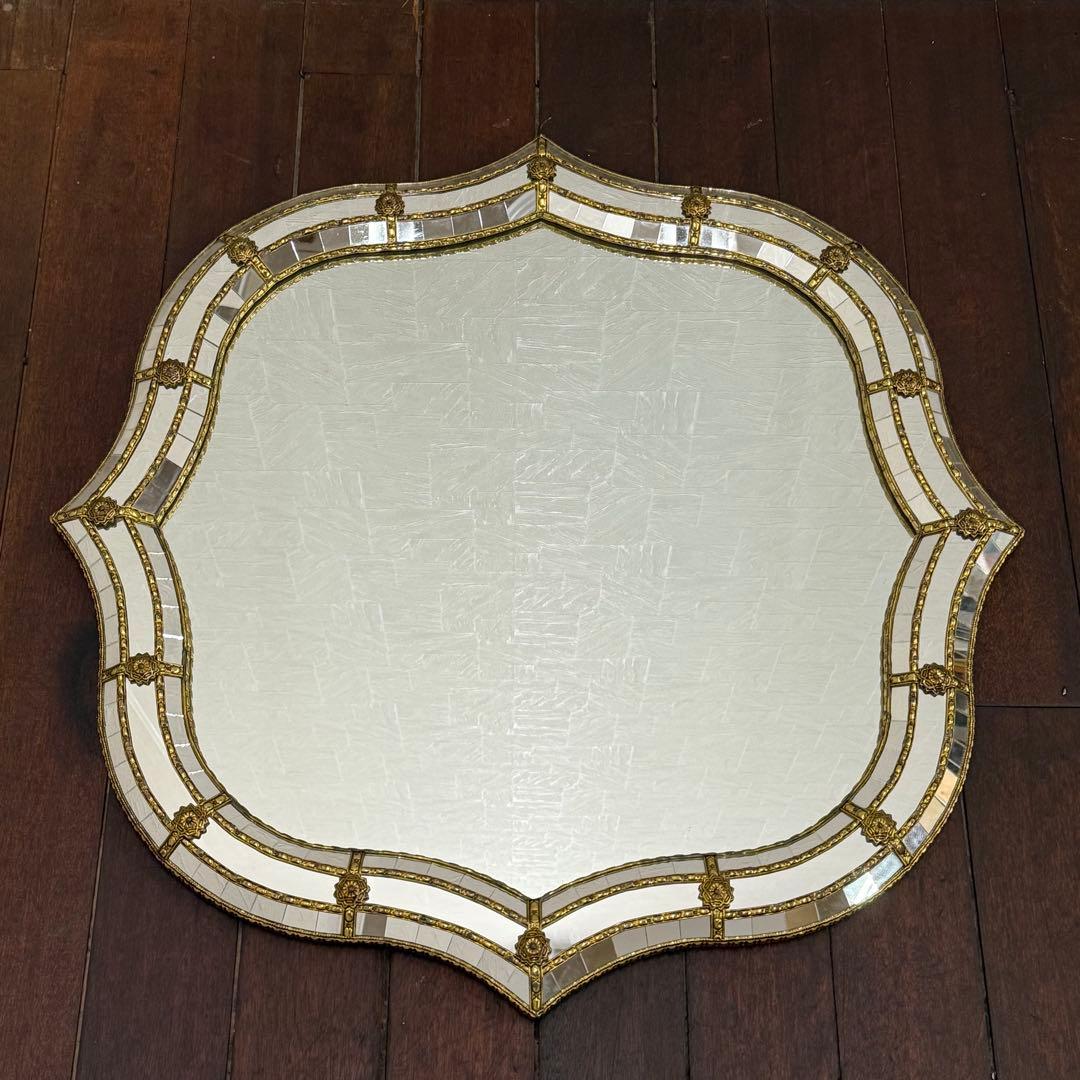 H15K12 ヴィンテージ ESPEJOS BAYARRI ウォールミラー