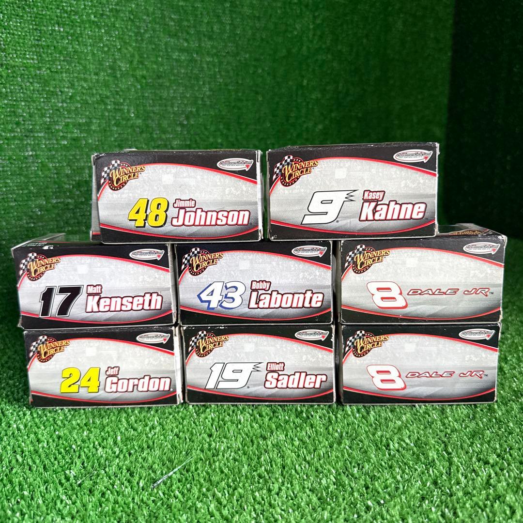 コ【26】NASCAR ダイキャスト モデルカー レーシングカー 玩具車 計8台