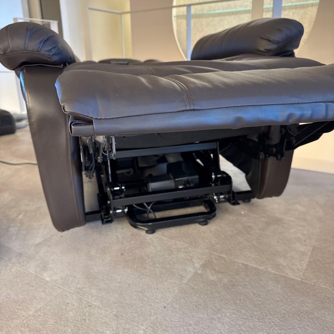 R【現地引渡し‼️】電動リクライニングチェア/シフォンジュニア/ブラウン