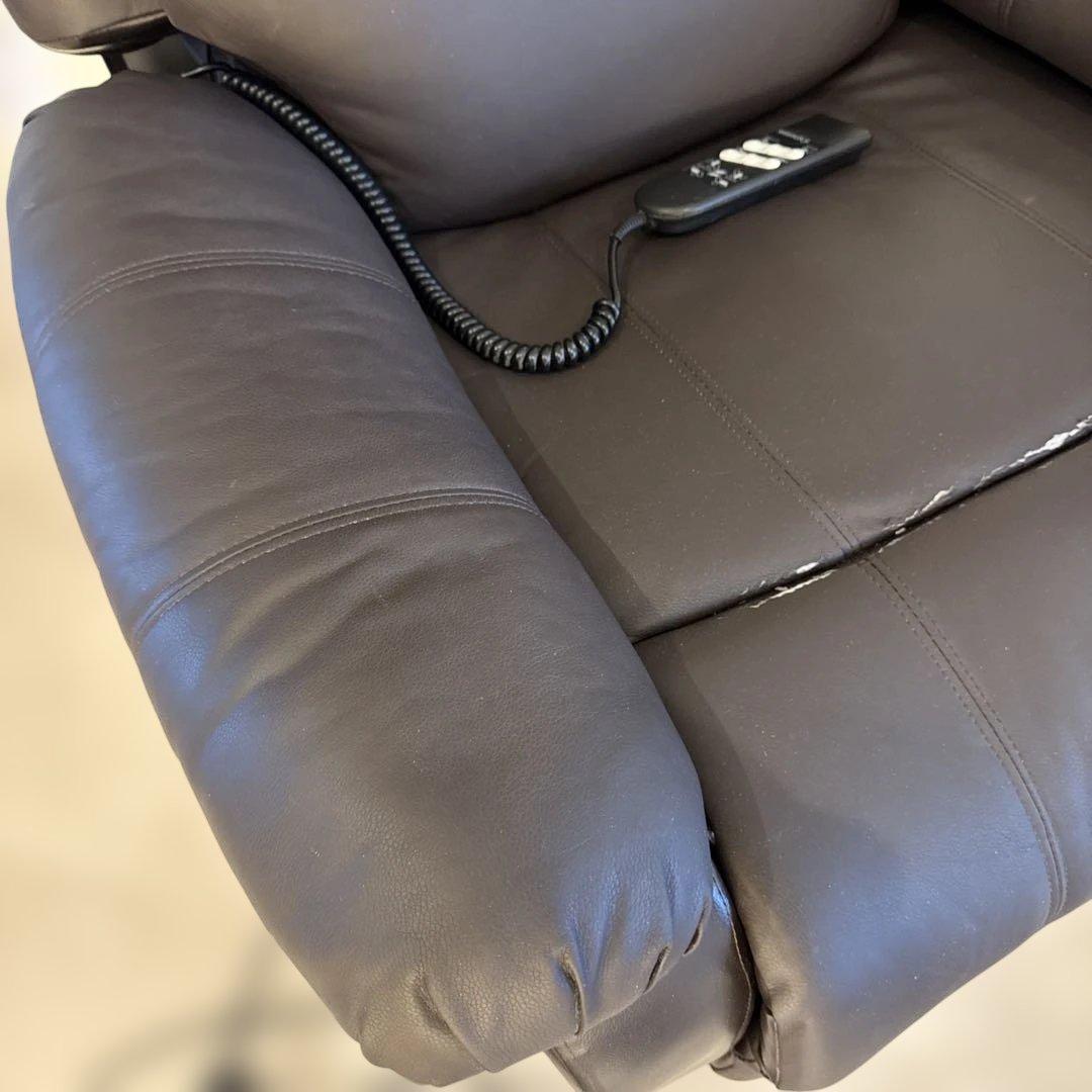 R【現地引渡し‼️】電動リクライニングチェア/シフォンジュニア/ブラウン