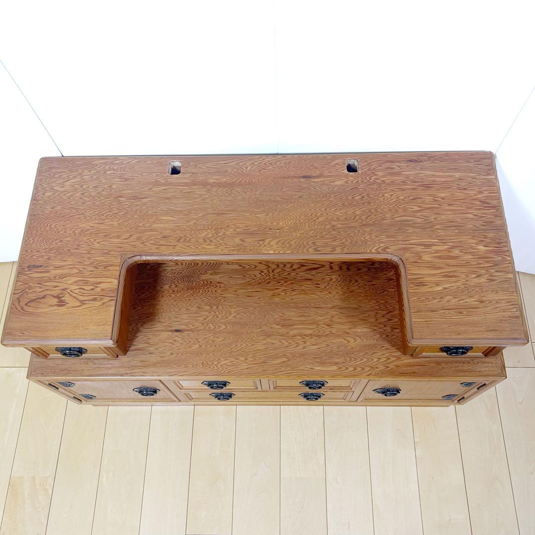 屋久杉　化粧台　希少　ミエミラー　鹿児島屋久杉　ドレッサー　世界遺産　箪笥レトロ