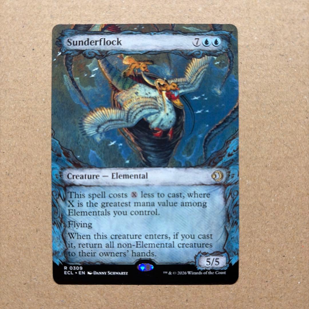 MTG ショーケース 刻み群れ/Sunderflock ①JP foil ②EN - メルカリ