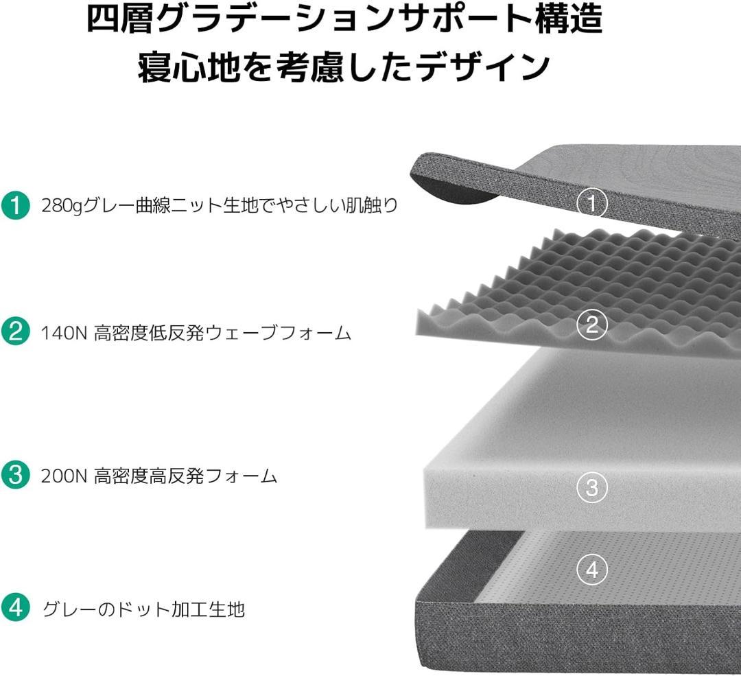 【3つの独立したマットレスに分解可能です】マットレスシングル折りたたみマットレス