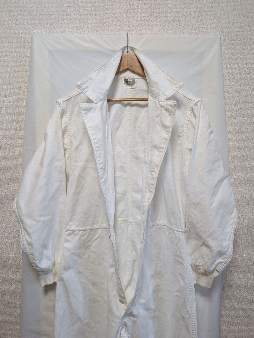 ヴィンテージ US ARMY コットンサテン つなぎ カバーオール