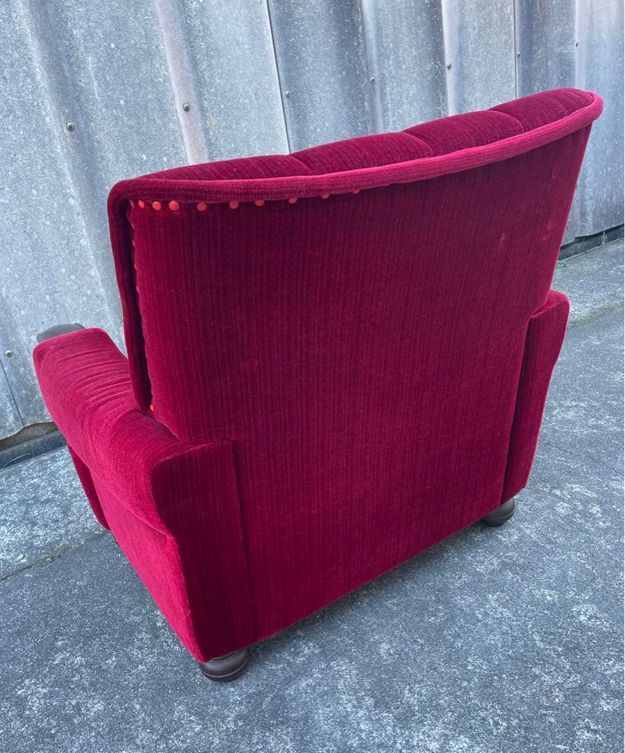 モリシゲ家具/MORISHIGE/オリーブ印/高級/1Pソファ/アームソファ/②