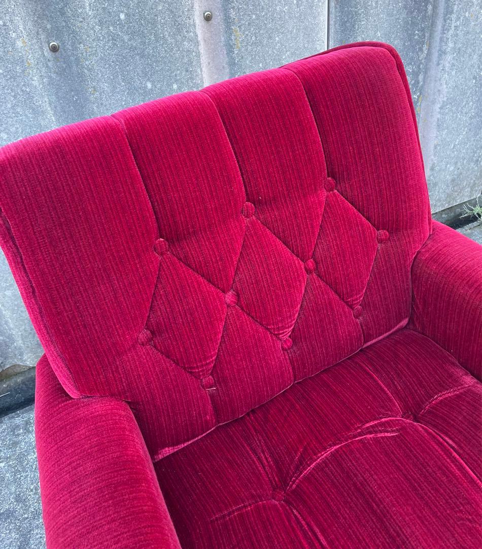 モリシゲ家具/MORISHIGE/オリーブ印/高級/1Pソファ/アームソファ/②