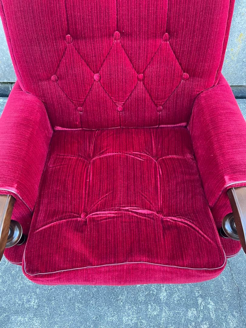 モリシゲ家具/MORISHIGE/オリーブ印/高級/1Pソファ/アームソファ/②