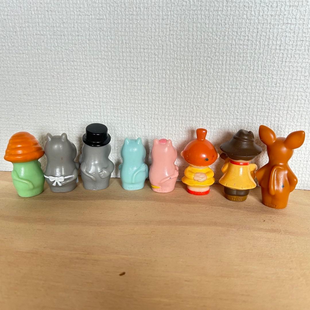 ムーミン☆指人形☆全8種☆ムーミン谷の仲間たち☆ズイヨー☆当時物