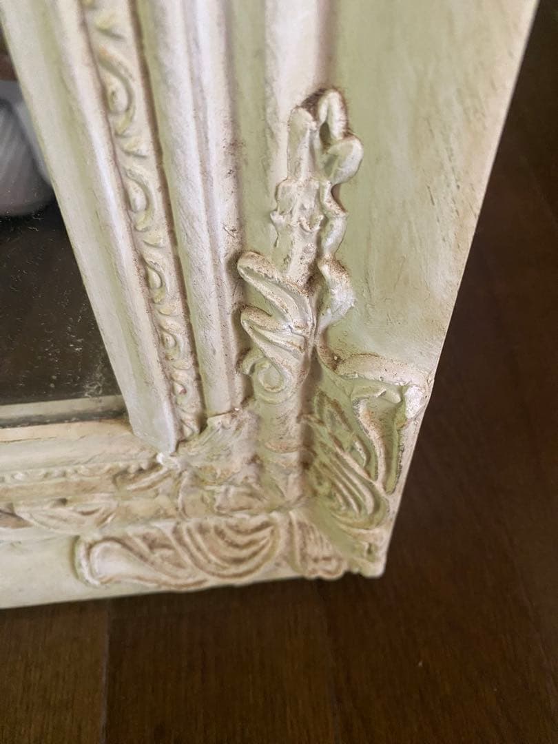 廃盤デザイン　アンティーク風スタンドミラー