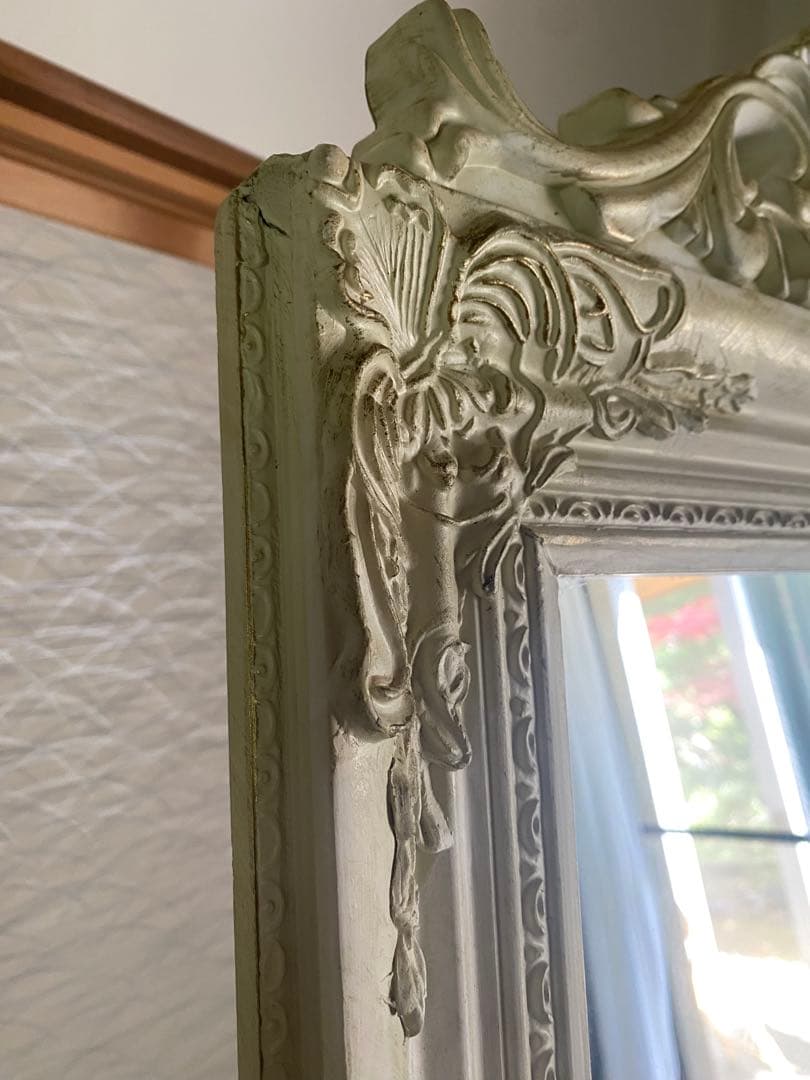 廃盤デザイン　アンティーク風スタンドミラー