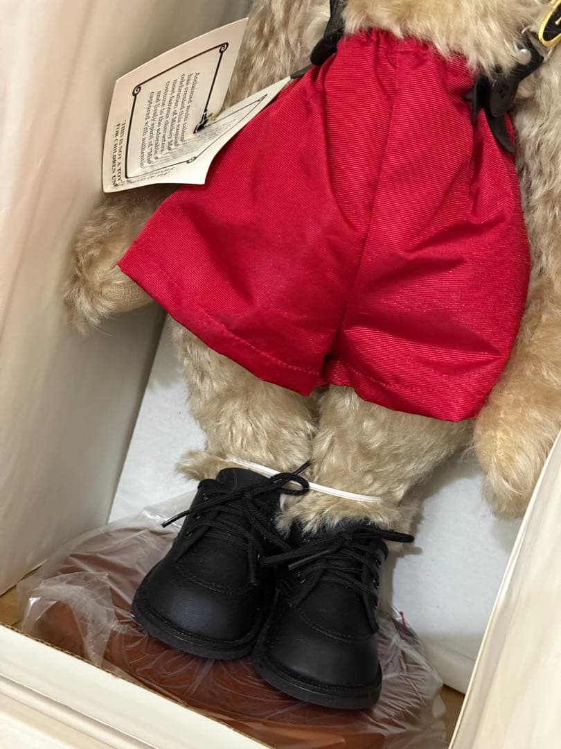 Maryse Nicole モヘア テディベア ミッキー 限定 箱入り　未使用