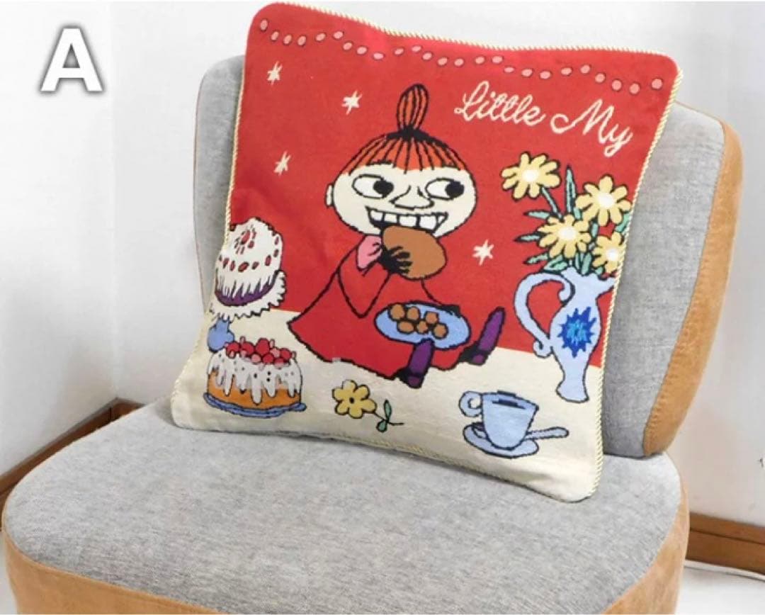 ムーミン ゴブラン織り背当てクッション 全4種