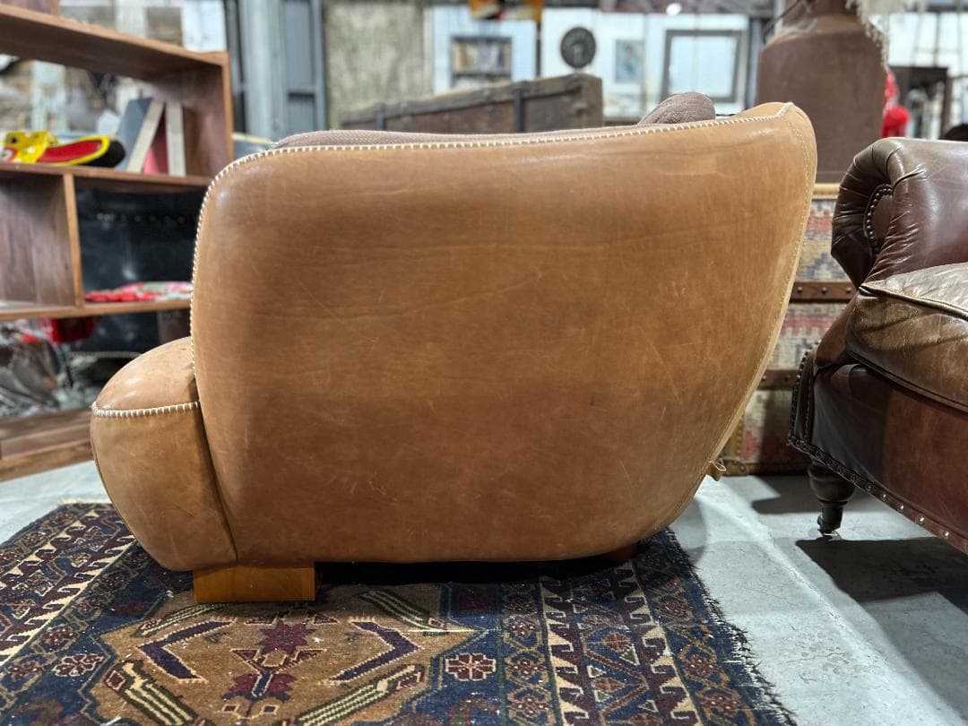 クラッシュゲート｜tabu｜オピアム / opium｜1Pレザーソファ｜シングル