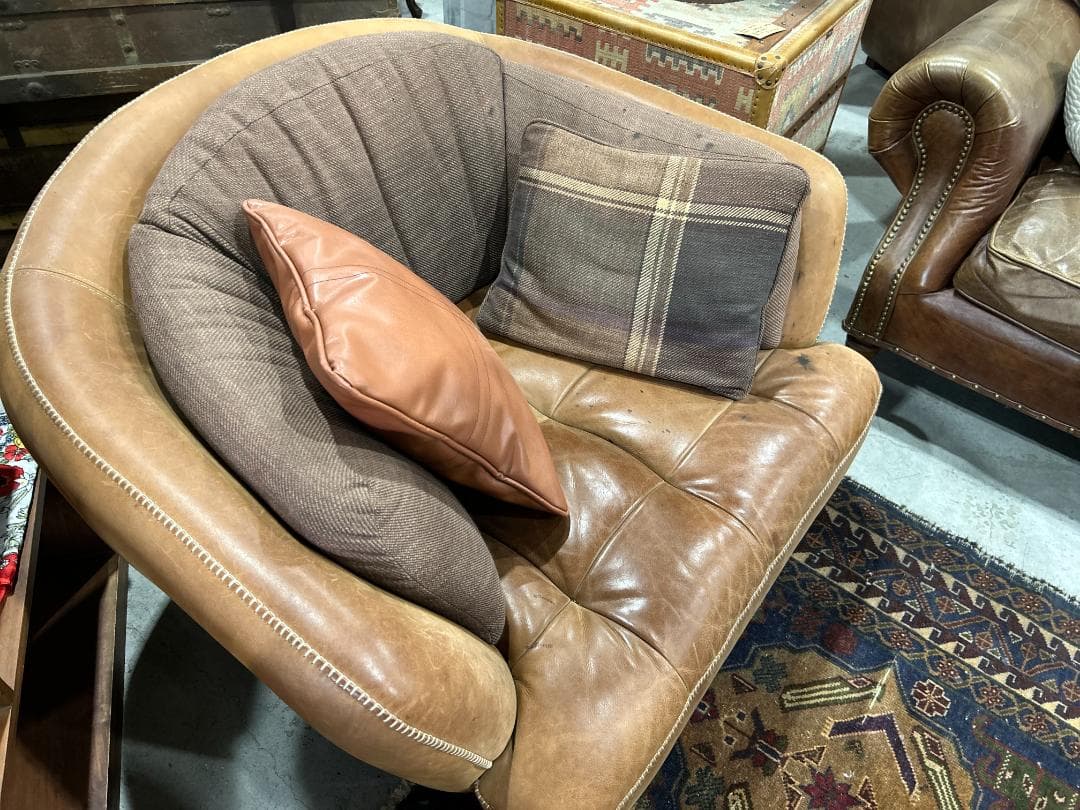 クラッシュゲート｜tabu｜オピアム / opium｜1Pレザーソファ｜シングル