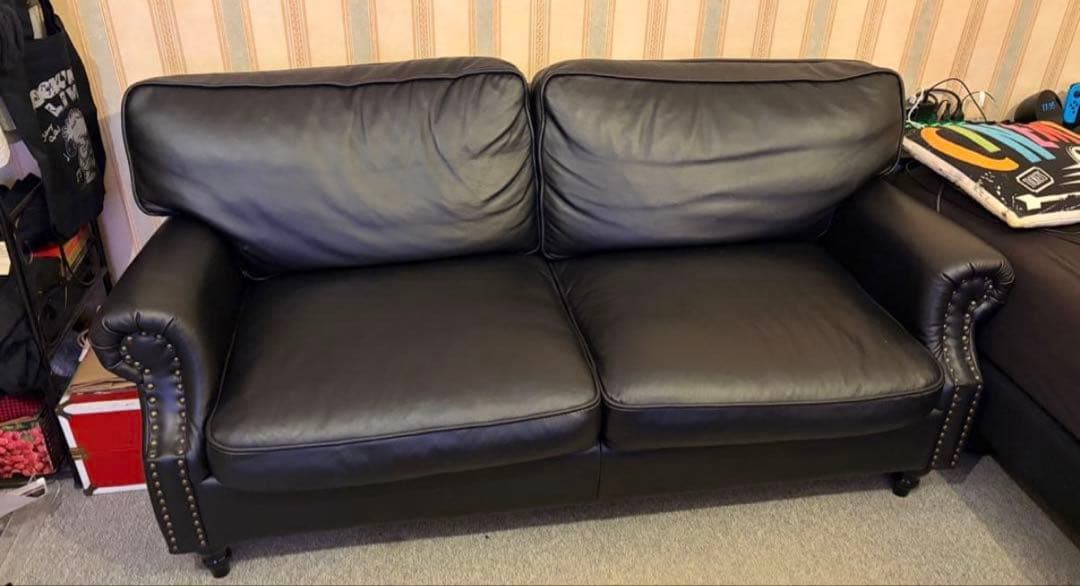 ブリックスソファー　本革