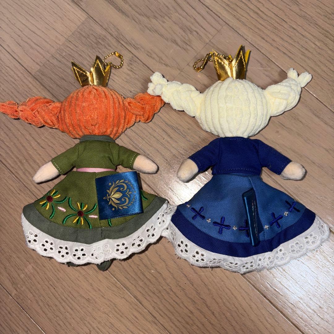 ファンタジースプリングス ディズニー ぬいぐるみ チャーム アナ雪