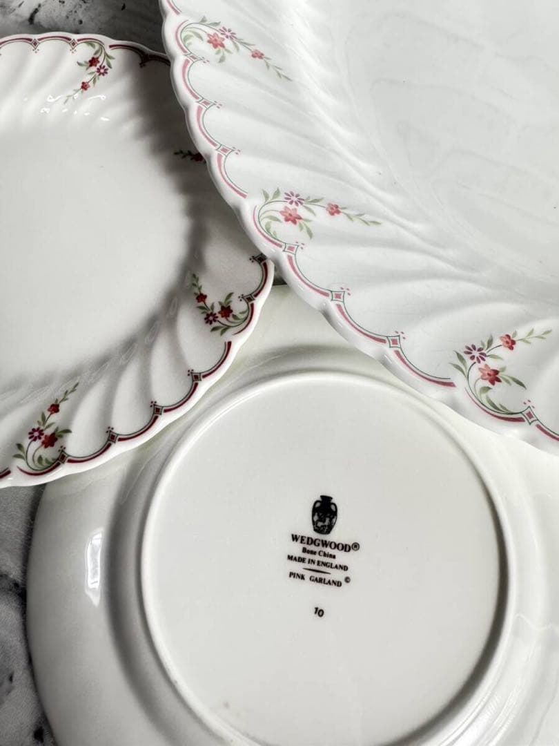  ピンクガーランド パーティセット ウェッジウッド