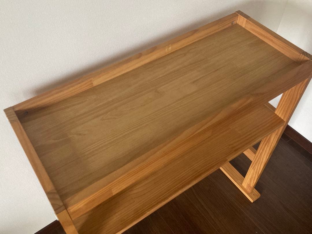 モモナチュラル　キッチン収納棚