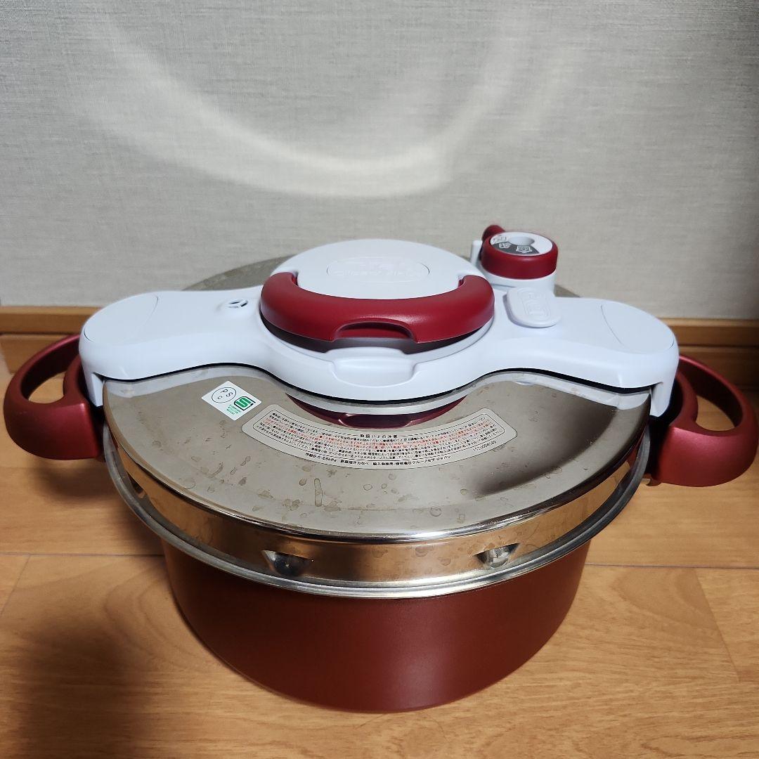 T-fal ティファール 圧力鍋 クリプソ ミニット デュオ ルージュ 5.2L