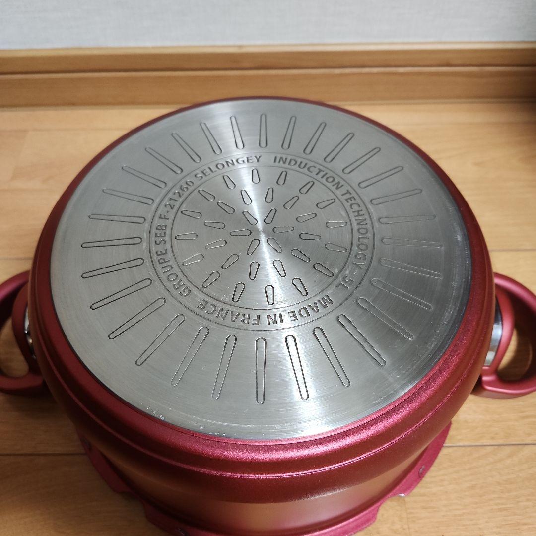 T-fal ティファール 圧力鍋 クリプソ ミニット デュオ ルージュ 5.2L