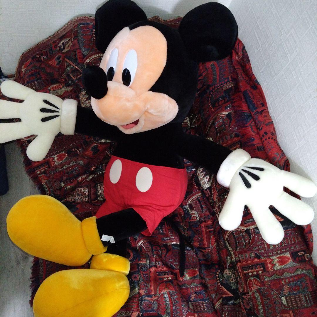 ミッキーマウス ぬいぐるみ特大 サイズ - メルカリ