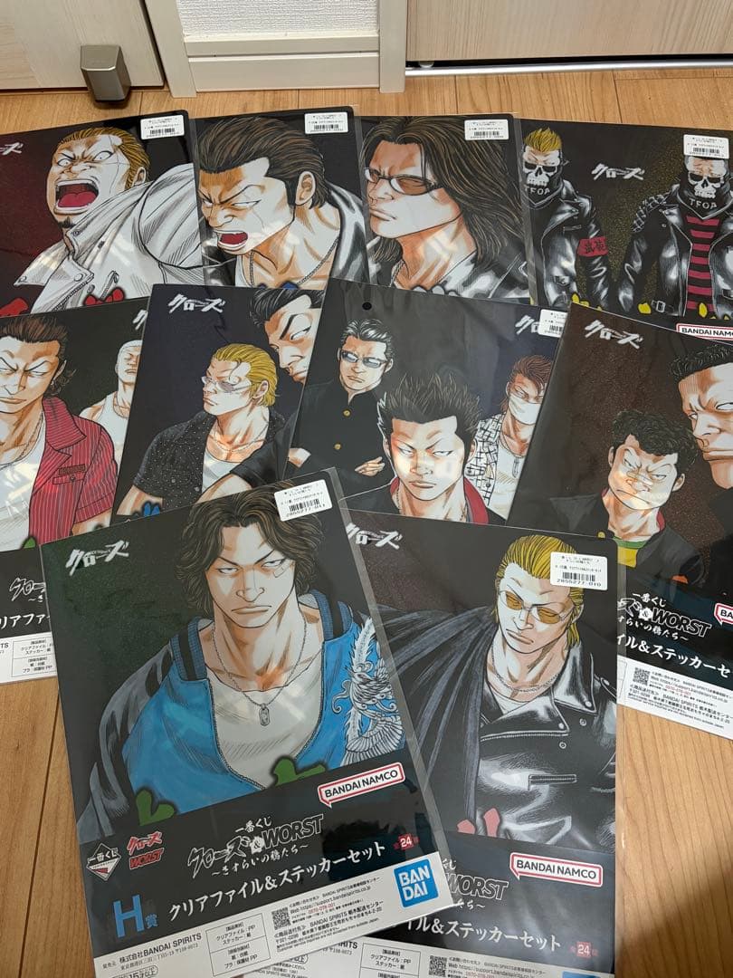 一番くじ クローズ&WORST ラストワン賞 花木九里虎 B賞花澤三郎 おまけ