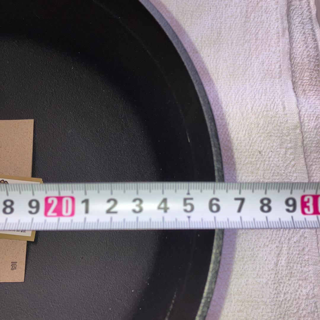 IWACHU 鋳鉄製 丸型鍋 検査証明書付き　南部鉄器岩鋳　ふる里鍋深型未使用