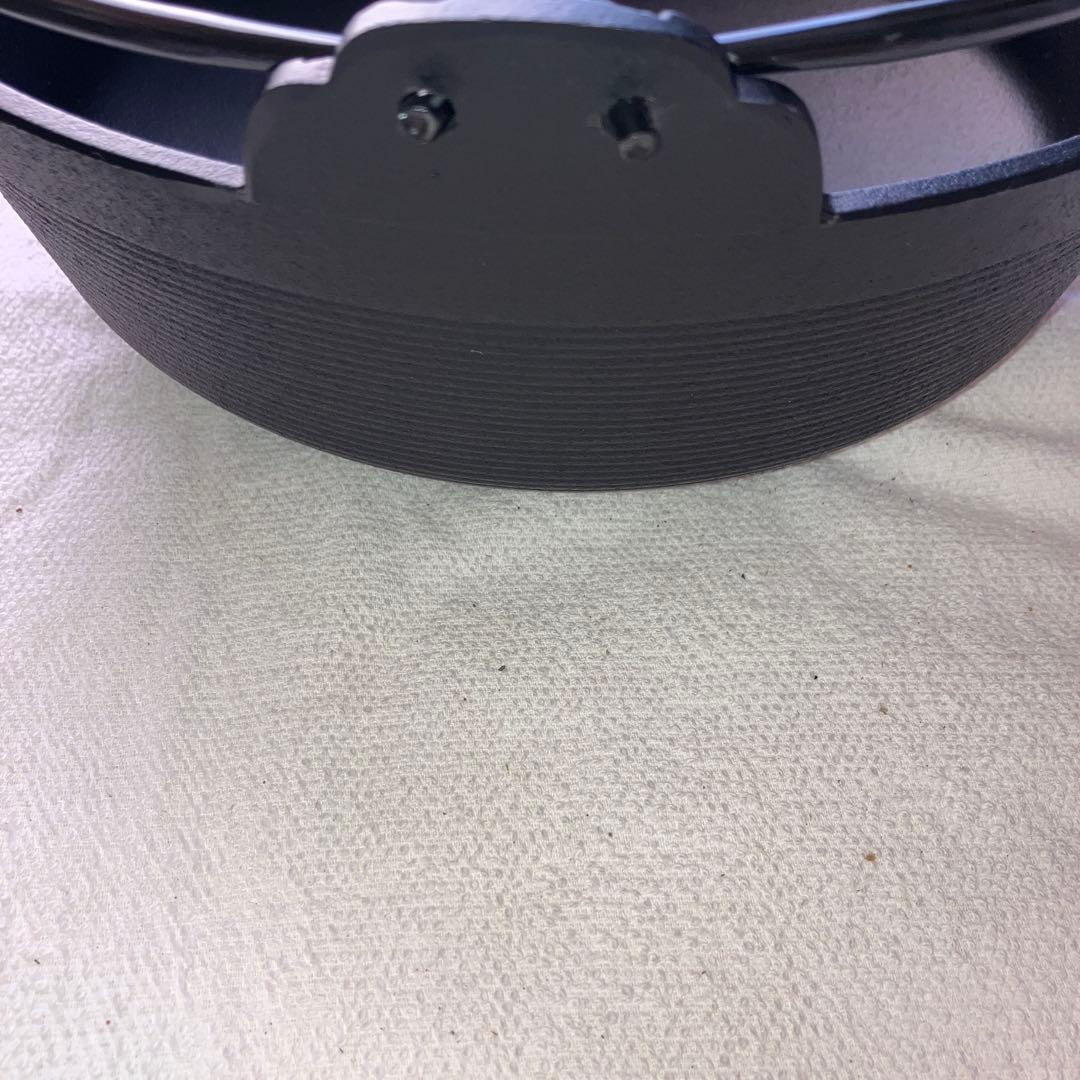 IWACHU 鋳鉄製 丸型鍋 検査証明書付き　南部鉄器岩鋳　ふる里鍋深型未使用