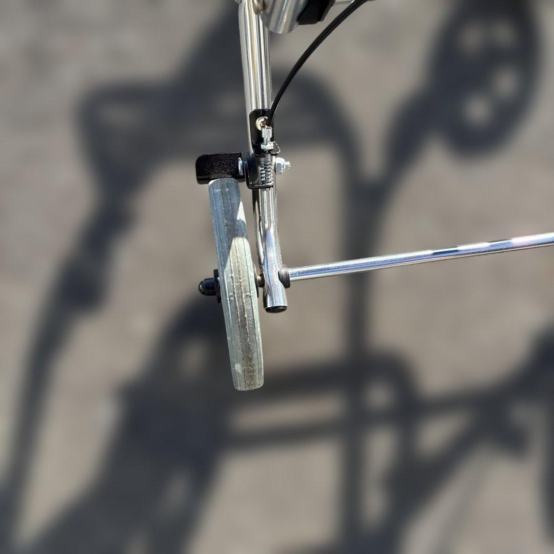 折りたたみ式介助用車椅子 黒