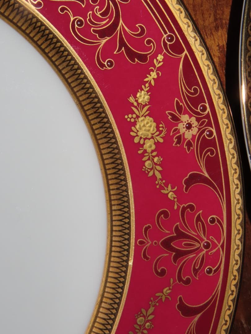 専用 ノリタケ100周年 21cmプレート6枚 クイーンズヘリテージシリーズ