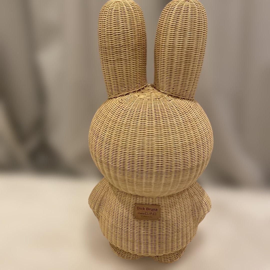 studio CLIP スタディオクリップ　ミッフィー　ラタンオブジェ