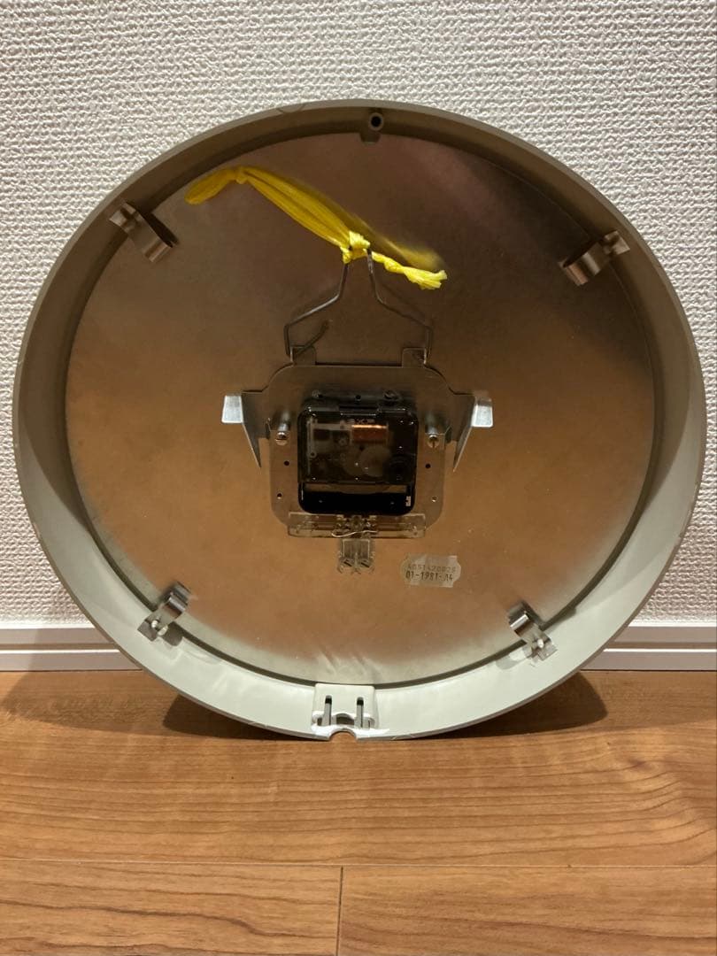 西ドイツ TN 掛け時計 ヴィンテージ レトロ インダストリアル ジャンク品