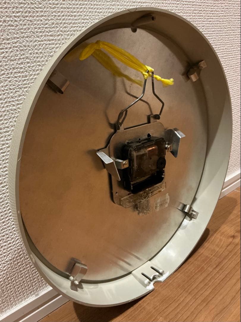 西ドイツ TN 掛け時計 ヴィンテージ レトロ インダストリアル ジャンク品