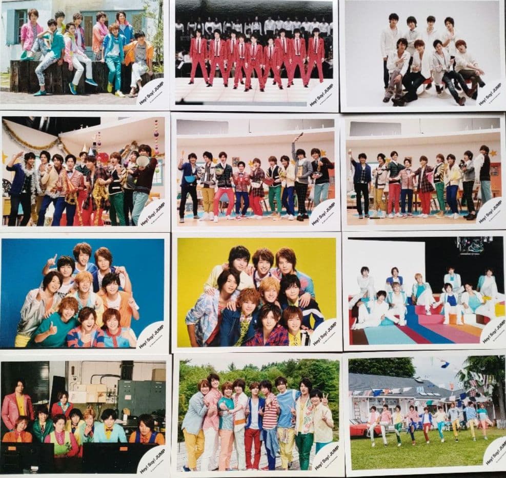 Hey!Say!Jump 公式写真 集合 デビュー～2023 168枚