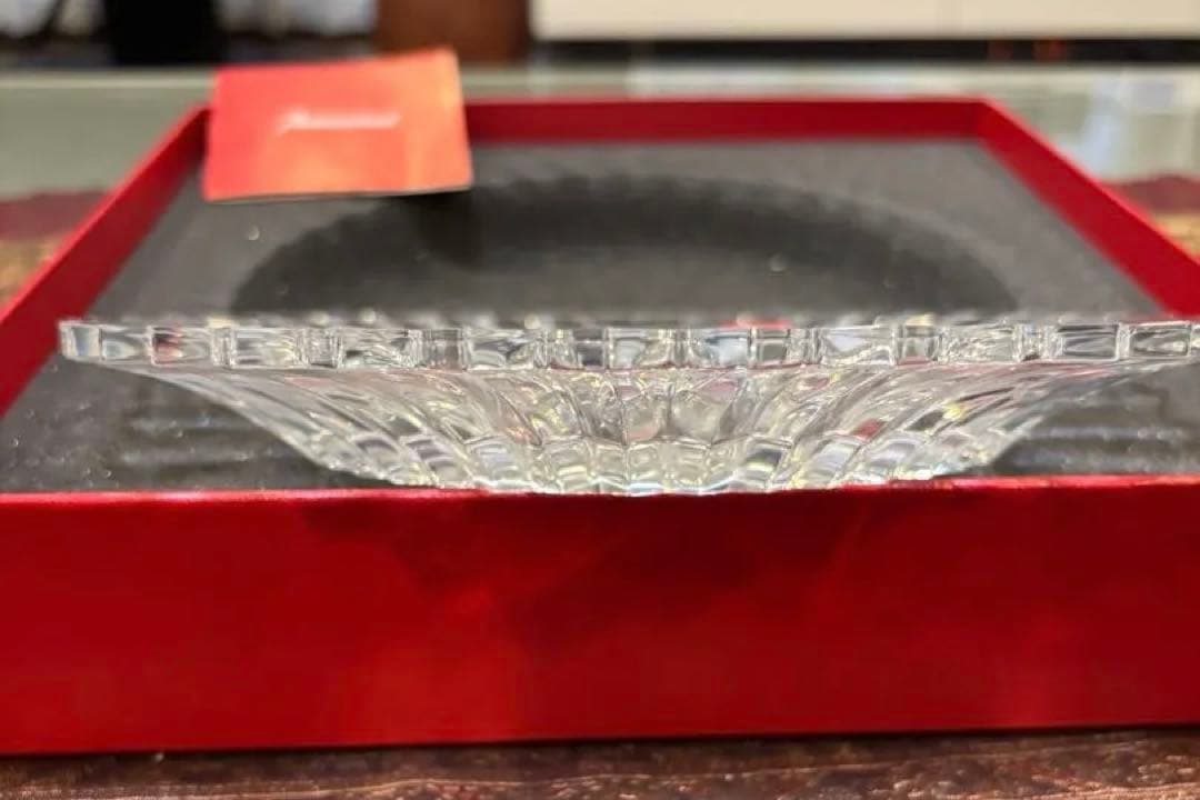 未使用 Baccarat バカラ ミルニュイ プレート 21cm 皿 食器　②